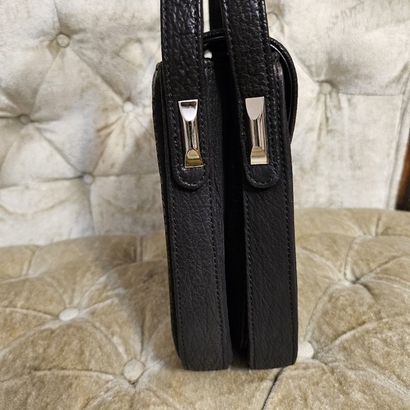 Authentic Shark leather double baguette bag - Picture 4 of 10